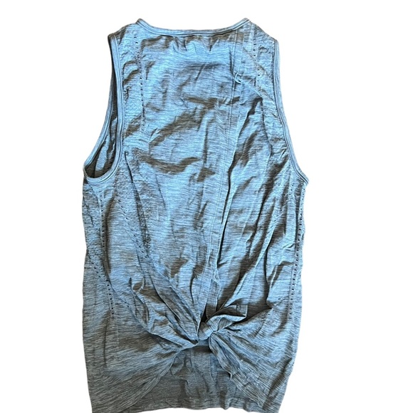 Athleta Seamless Gray Workout Top XS - Picture 3 of 4